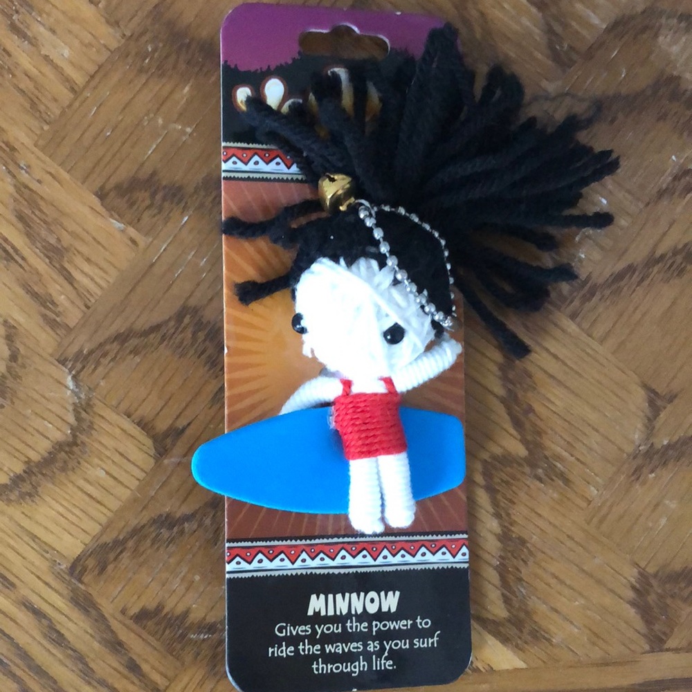 Minnow Voodoo - String Voodoo Doll Keychain
